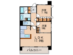 ア－バネックス阿倍野松崎町の物件間取画像